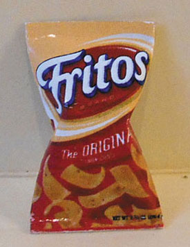 Dollhouse Miniature Fritos Corn Chips